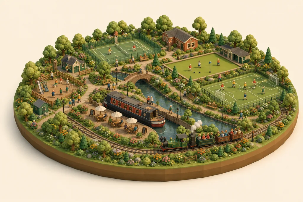 Illustration of Walton Park