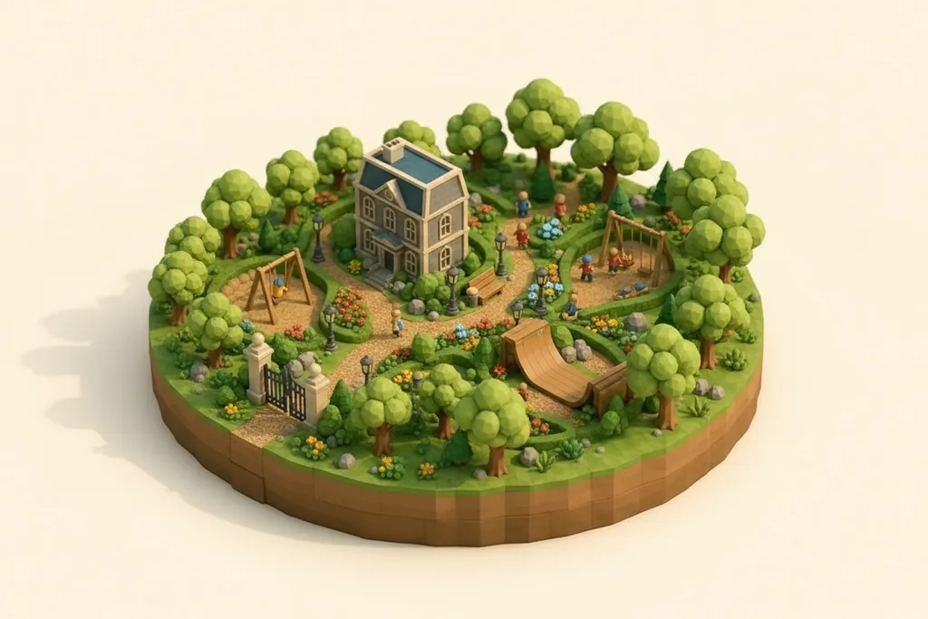 West Park - kidzdays illustration