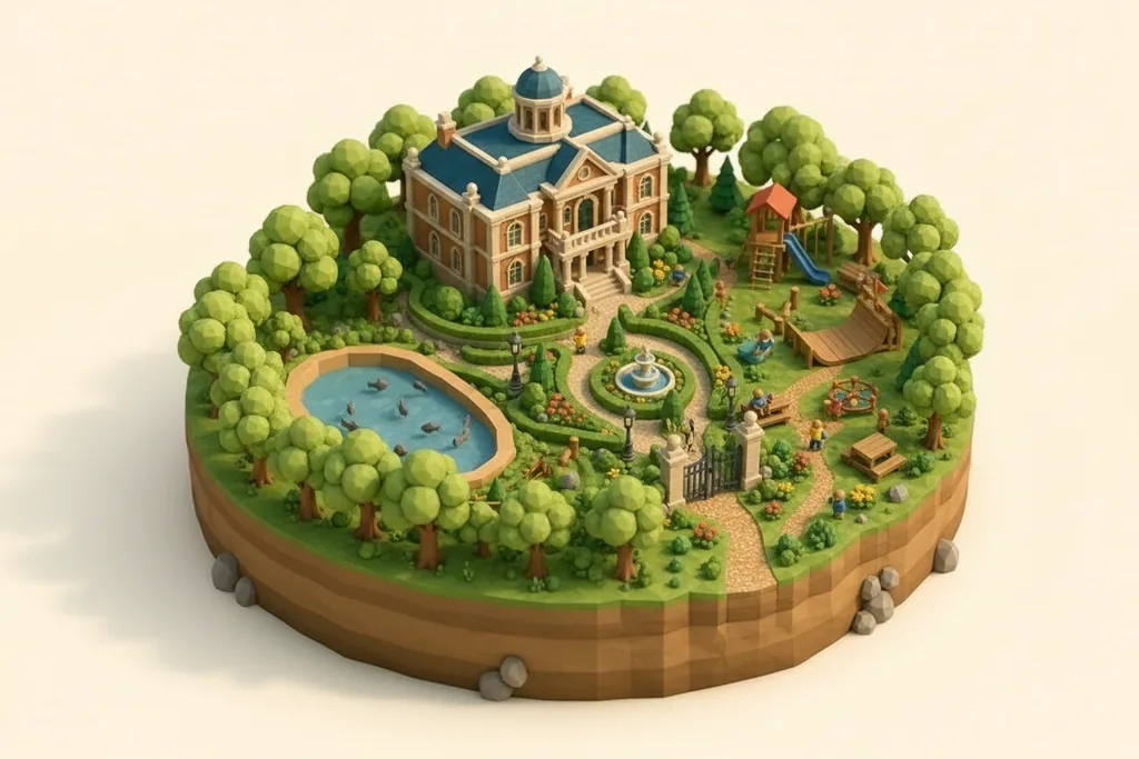Whitby Park - kidzdays illustration