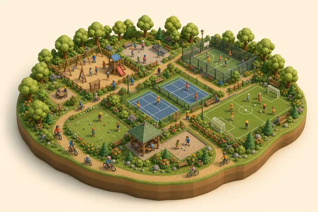 Illustration of Whitehead Park