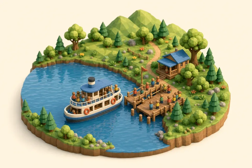 Windermere Lake Cruises - kidzdays illustration