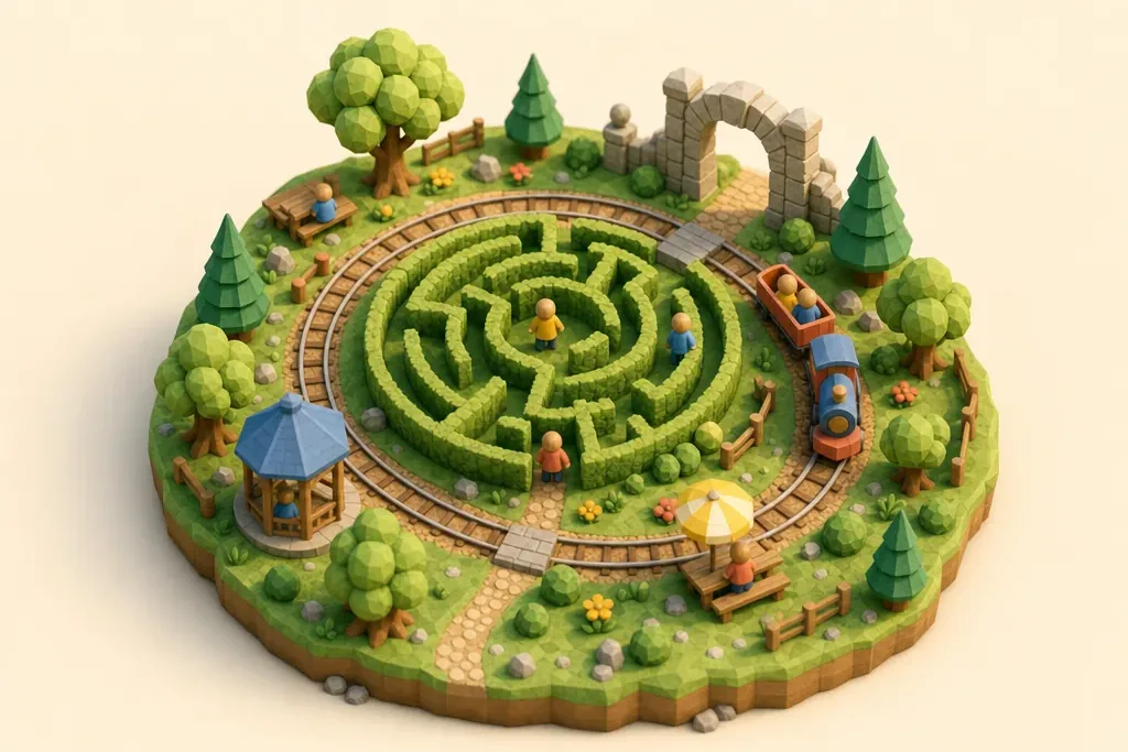 Worden Park - kidzdays illustration
