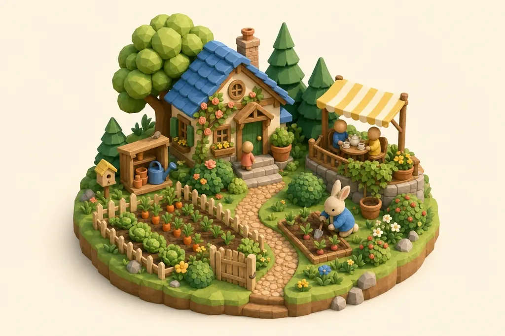 The World of Beatrix Potter - kidzdays illustration