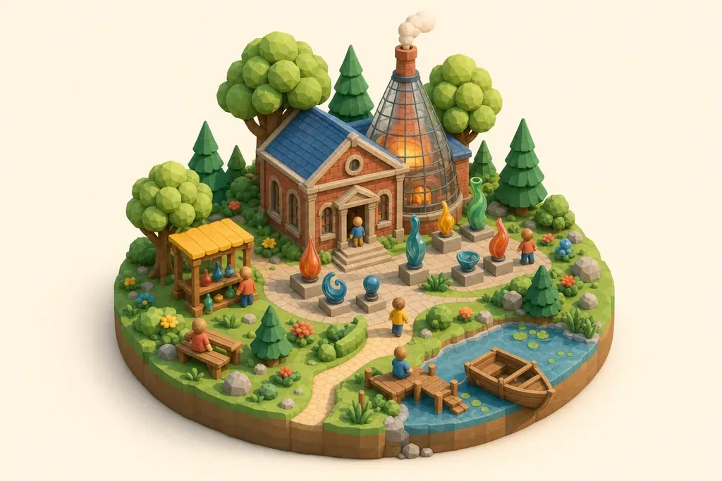 World of Glass - kidzdays illustration
